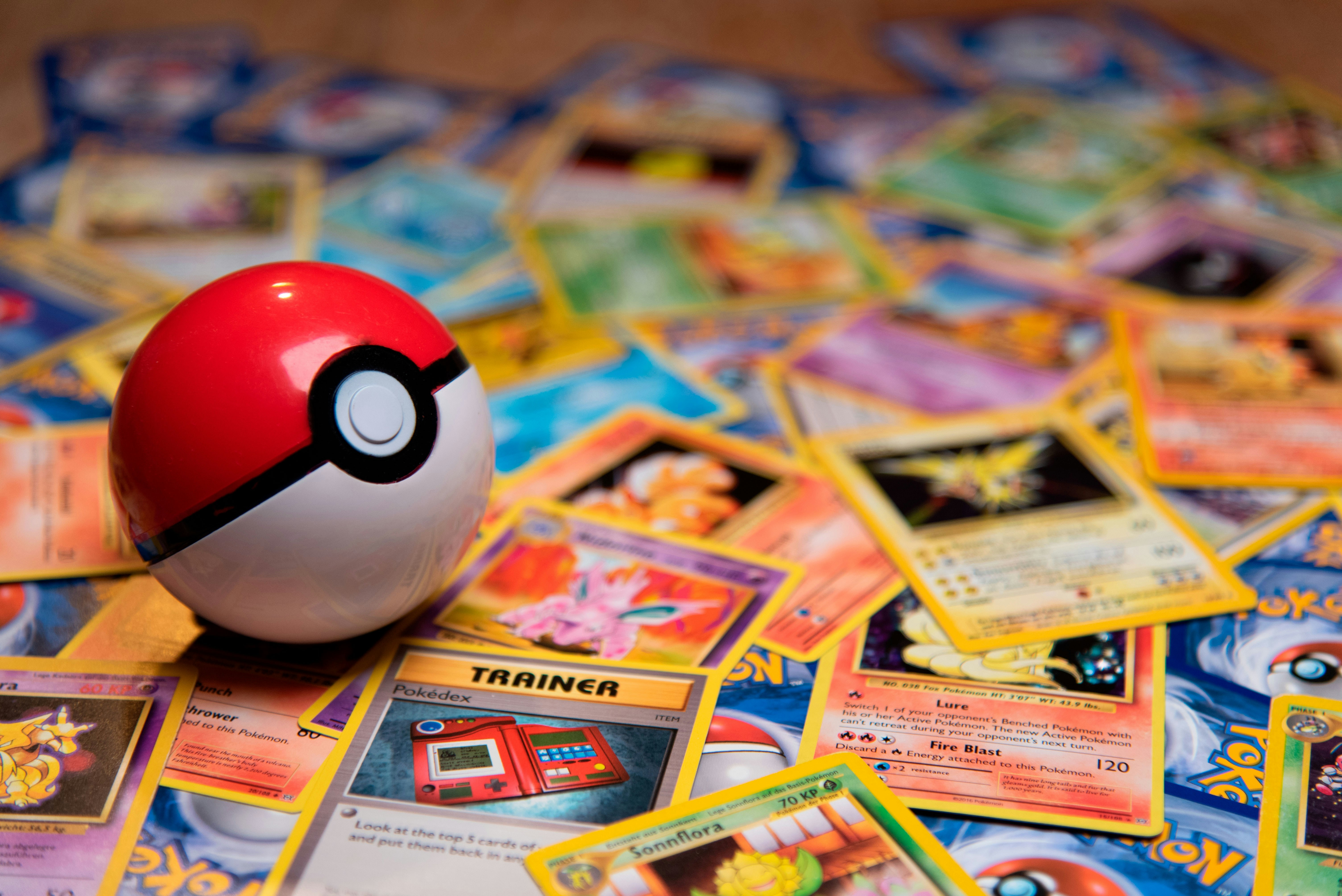 Pokémon cards are still garnering avid young fans