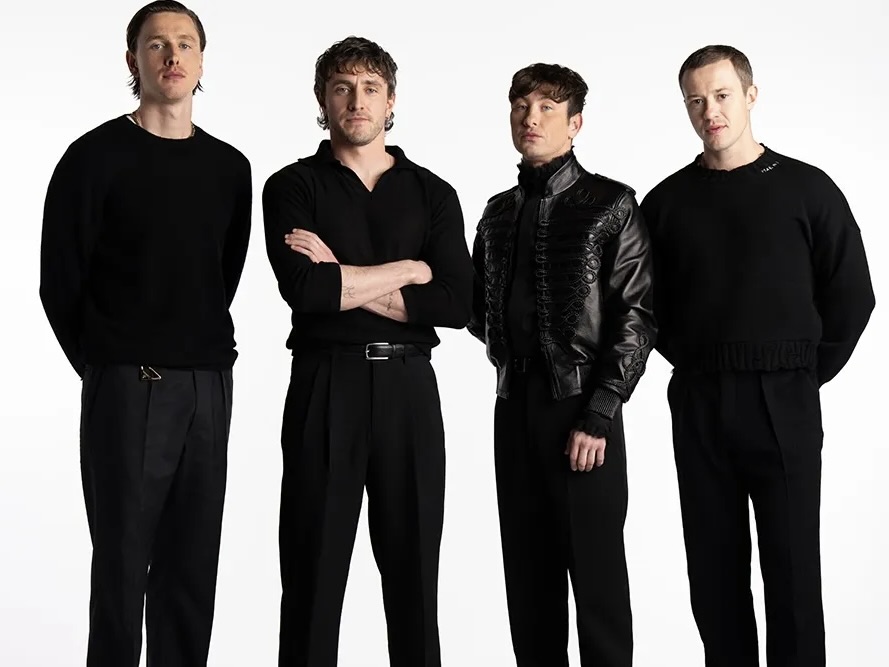 The cast of The Beatles