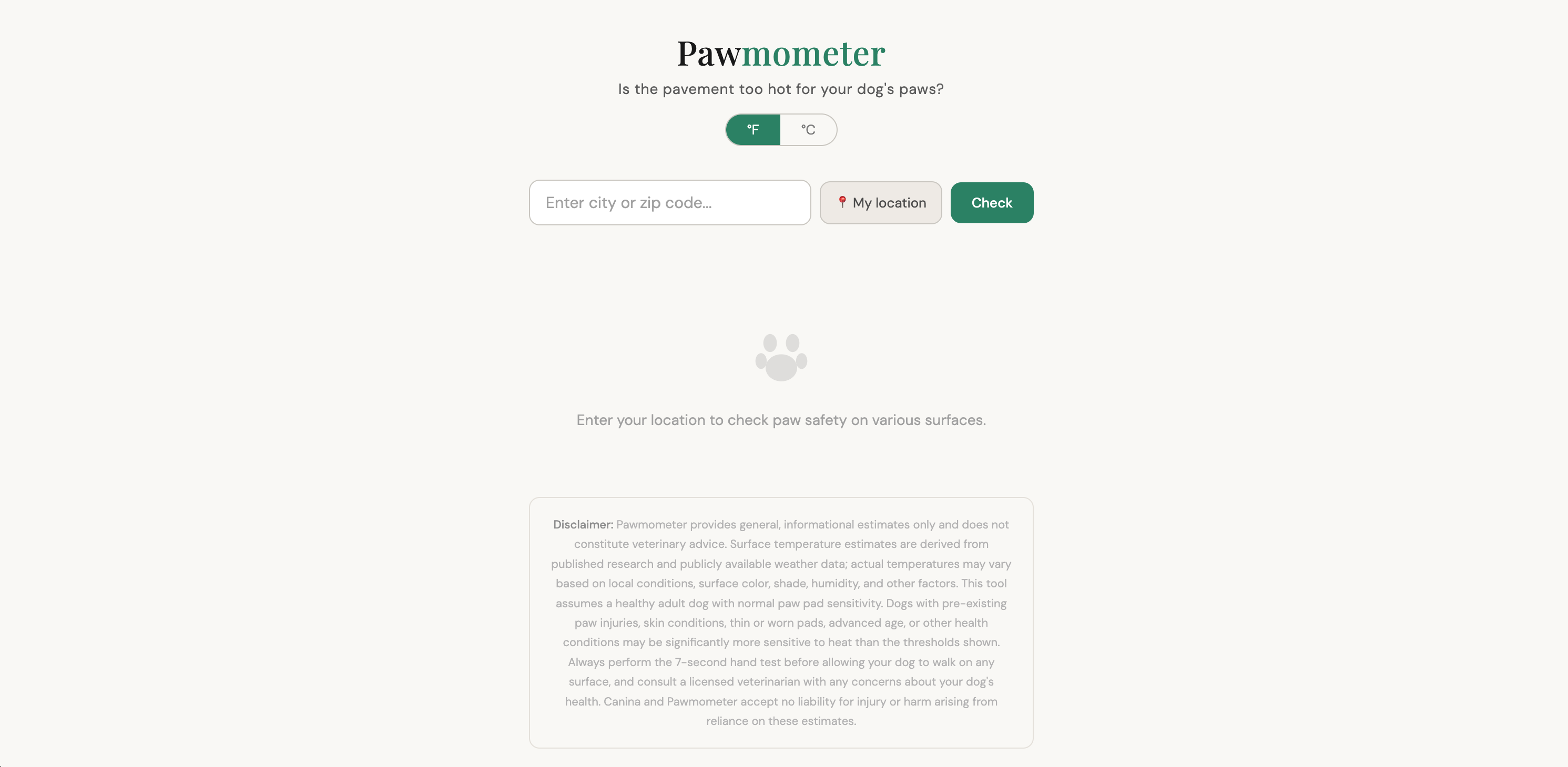 Pawmometer